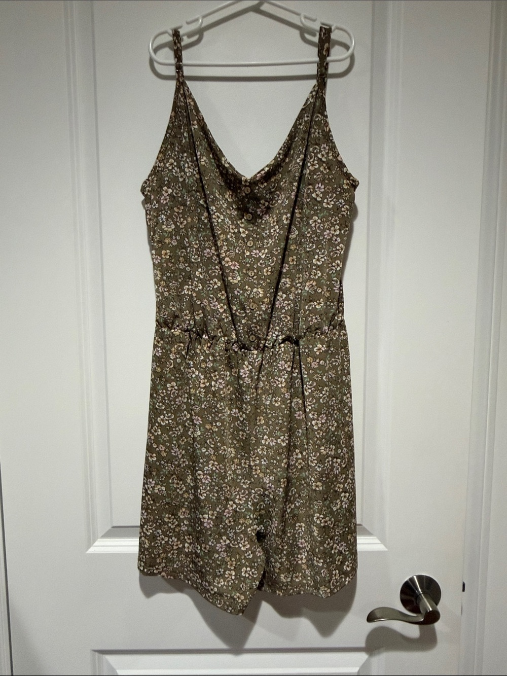 Ardene romper - Floral Olive Green